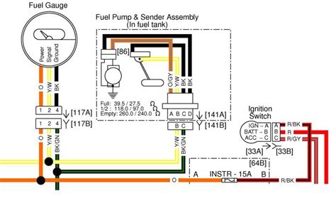 harley fuel gauge wiring diagram 